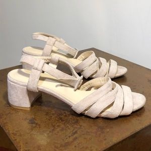 Maryam Nassir Zadeh Palma Suede Low Heel Sandal